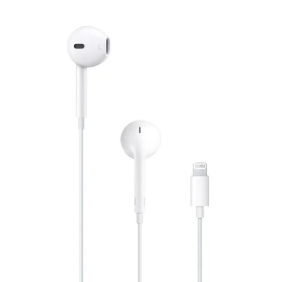 Apple Double EarPods with Lightning Connector In Ear Canal Headset - White - Picture 1 of 5